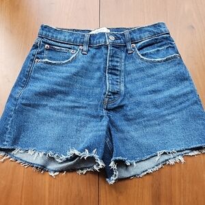 Abercrombie & Fitch Blue Jean Shorts